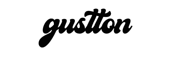 gustton logo black